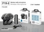 F15-2 Wireless Microphone 2 in 1 (Type C & Lightning) (Dual Mic) - Image 3