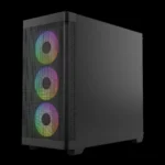 Gamdias Athena M3 ARGB Mid-Tower Black Gaming Case (with 4 X ARGB Fans) - Image 10