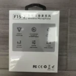 F15-2 Wireless Microphone 2 in 1 (Type C & Lightning) (Dual Mic) - Image 5
