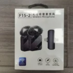F15-2 Wireless Microphone 2 in 1 (Type C & Lightning) (Dual Mic) - Image 4