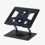 R8-C205 ACTIVE HEAT DISSIPATION ALL METAL ROTATABLE LAPTOP STAND - Image 6