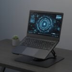 R8-C205 ACTIVE HEAT DISSIPATION ALL METAL ROTATABLE LAPTOP STAND - Image 7