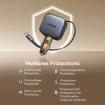 UGREEN 145W Nexode Car Charger with Retractable Cable 2x Type-C+ USB – EC604 – 55910B –(1YW) - Image 10