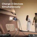 UGREEN 145W Nexode Car Charger with Retractable Cable 2x Type-C+ USB – EC604 – 55910B –(1YW) - Image 4