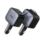 UGREEN 145W Nexode Car Charger with Retractable Cable 2x Type-C+ USB – EC604 – 55910B –(1YW) - Image 8