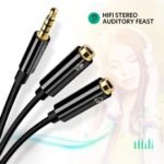 UGREEN 3.5mm Male To Dual 3.5mm Female Headset Splitter – 30620 – (1YW) - Image 4