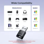 UGREEN Bluetooth 6.0 Adapter Connecting Mouse/Keyboard/ Headset – CM748 – 75073 –(1YW) - Image 7