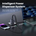 UGREEN 65W Nexode S GaN Tech Fast Charger – X553 – 45225 – (2×USB-C + 1×USB-A) (1YW) - Image 4