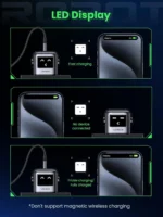 UGREEN 65W UNO RG GaN Fast Charging Adapter UK– CD361 – 25686 – (2×USB-C + 1×USB-A) -(1YW) - Image 7