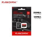 SANDISK Extreme PRO 128GB microSD UHS-I Card 5K V30 A2 High Performance Micro SD Memory Card up to 250MB/s Read (3YW)