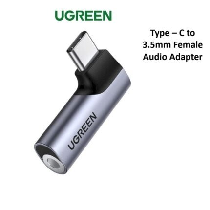 UGREEN USB Type – C to 3.5mm Female Audio Adapter DAC – CM460 – 20194 –(1YW)