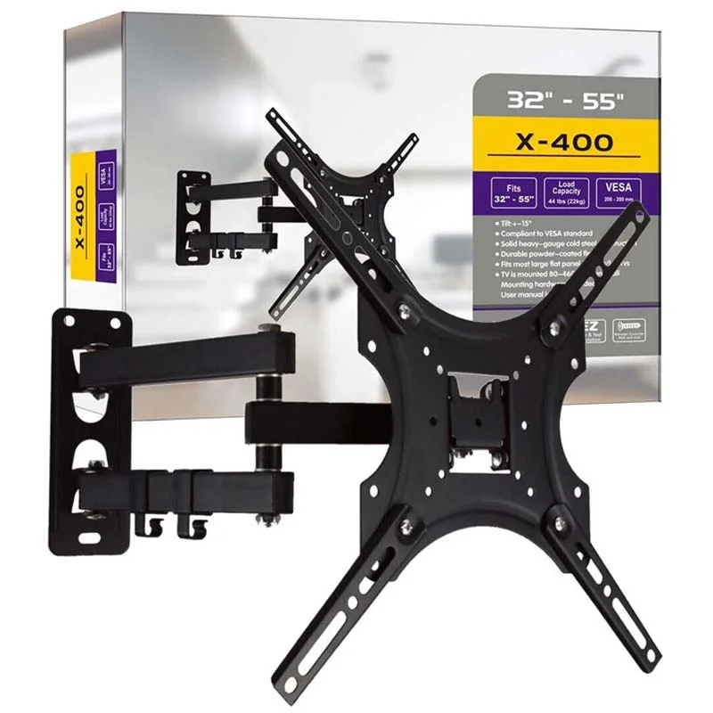x400-tv-bracket LCD Wall Mount X-400 - ( Fits 32"-55'' ) - Image 1