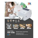 STAR iNK KW-430B 4 inch Barcode Label Thermal Printer (6MW) - Image 3