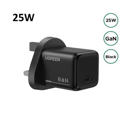 UGREEN 25W Type-C GaN Fast Charger UK – X517 – 75954 – (1YW)