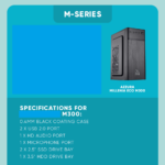 ALCATROZ AZZURA MILLENIA ECO M300 ATX CASING - Image 2