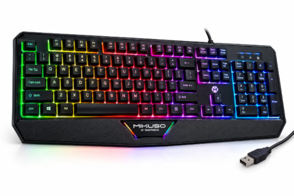 MIKUSO XK-602 PHANTOM RAINBOW BACKLIGHT KEYBOARD (06MW)