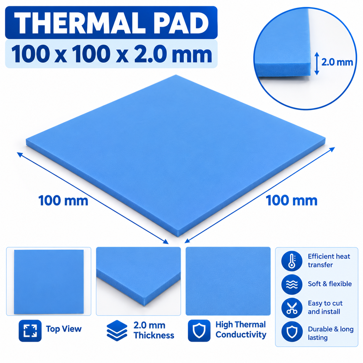 ChatGPT Image Sep 30, 2026, 07_26_50 AM THERMAL PAD - 100 x 100 x 2.0mm - Image 1