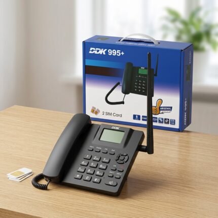 Dual Sim Support GSM Land Phone DDK 995+ (6MW)