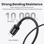 UGREEN 1 Meter 100W 5A Max Type-C to Type-C PD Fast Charging Silicone Braided Cable – US557 – 15275 –(1YW) - Image 7