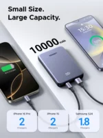 UGREEN 10000mAh 20W Zapix Series Two-way Fast Charging Power Bank – PB507 – 75131B –(1YW) - Image 2