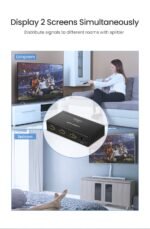 UGREEN HDMI 2 Ports Splitter UK Adapter – CM619 – 40201UK – (1YW) - Image 4
