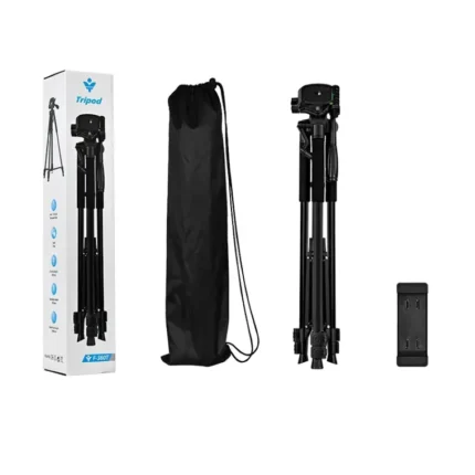 F-3366T Aluminum Tripod Stand For Camera & Mobile Phone