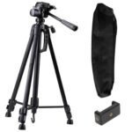 F-3366T Aluminum Tripod Stand For Camera & Mobile Phone - Image 2