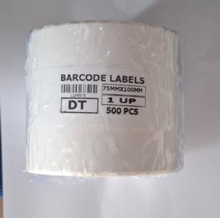 75MM X 100MM TT 500PCS (1UP) Barcode Sticker