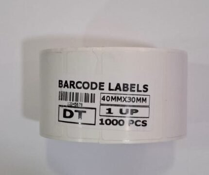Barcode Label 40mm X 30mm X 1000Pcs DT