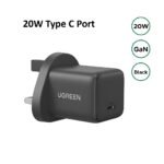 UGREEN 20W USB-C GaN Fast Charger UK Pin – X512 – 55529 – (18MW)