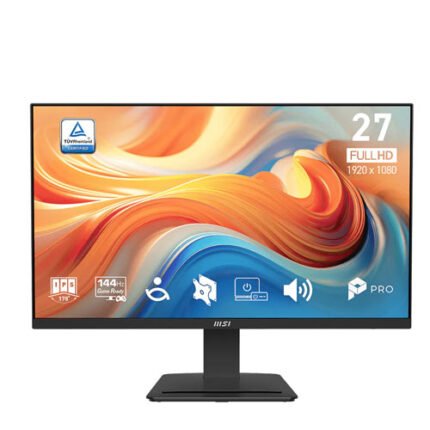 MSI Pro MP273 E14A 27 Inch 144Hz 1ms FHD IPS Productivity Frameless Monitor (3YW)
