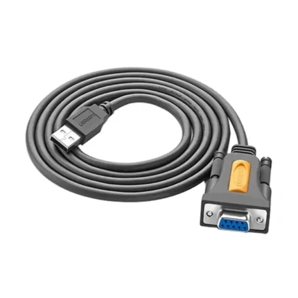UGREEN 1.5Meter USB to DB9 RS-232 Adapter Cable - CR104 - 20201 -(18MW)