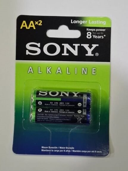 SONY ALKALINE AA Battery x 02
