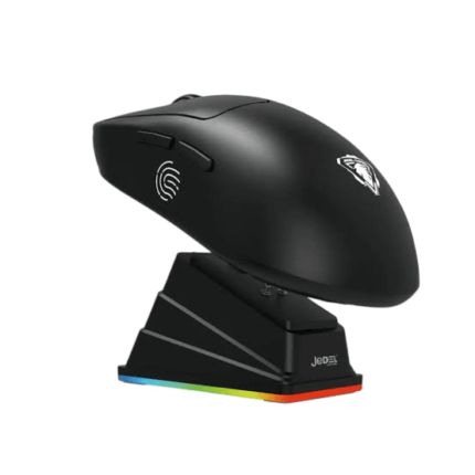 JEDEL GWH-108P 6D Triple Mode Professional Gaming Mouse With Charging Dock (6MW)