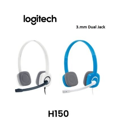 Logitech H150 Stereo Headset with Mic 3.5mm Dual Plug (1YW)