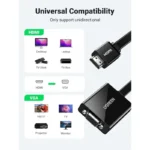 UGREEN HDMI to VGA Adapter – CM611 – 90813 – (18MW) - Image 2