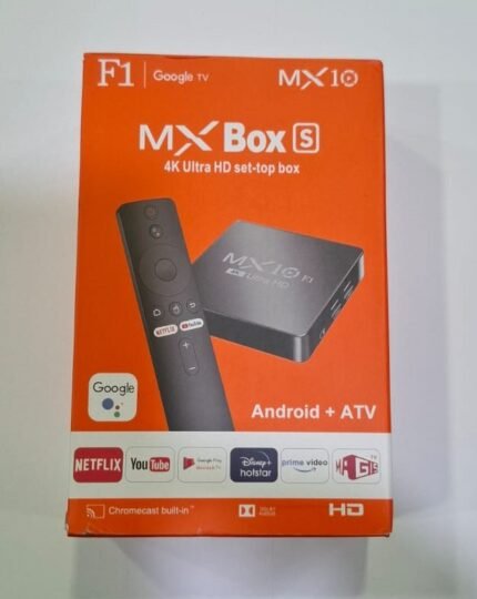 F1 MX Box s TV Box S 4K Ultra HD set-top box Android + ATV (6MW)