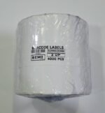 Barcode Label 50MM X 35MM SEMI 4000PCS (2UP)